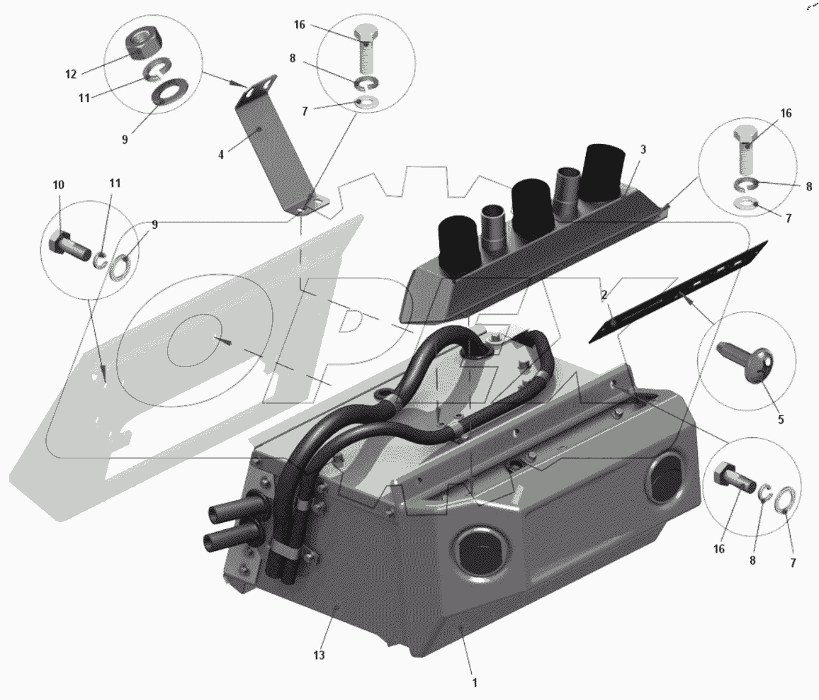  Установка блока подготовки воздуха