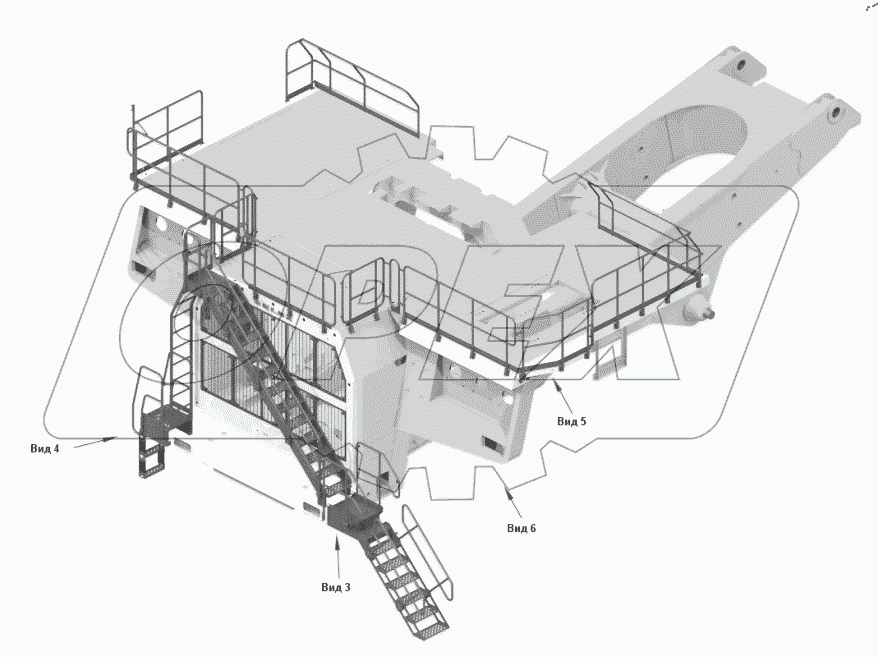  Установка оперения Общий вид