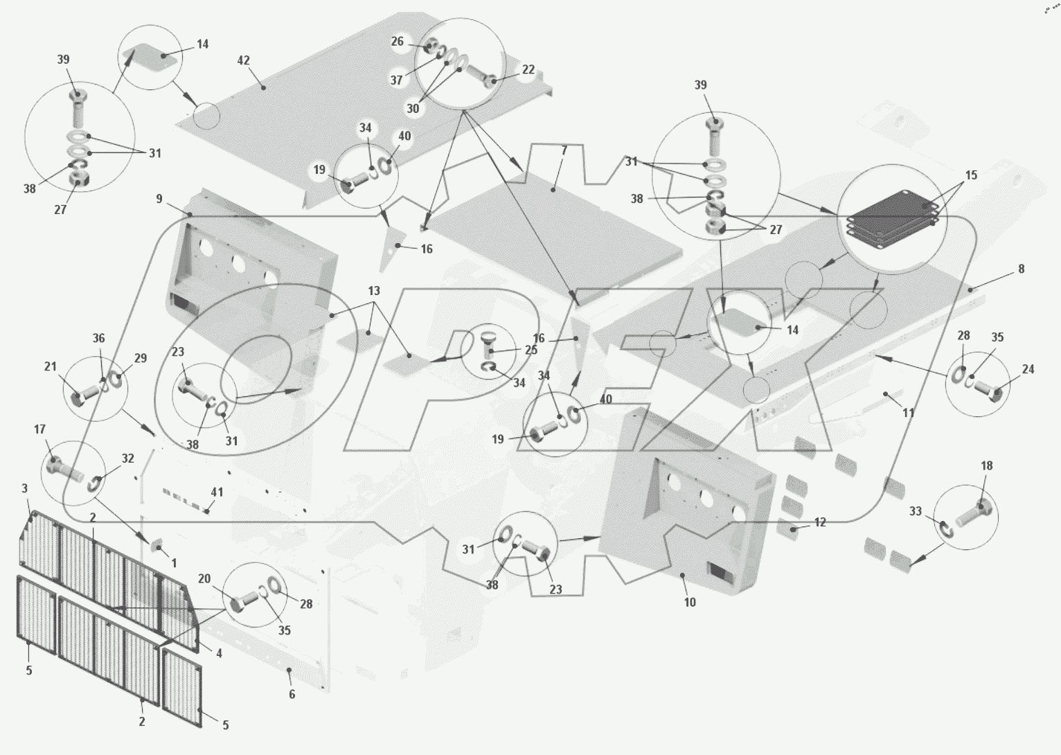  Установка капотов