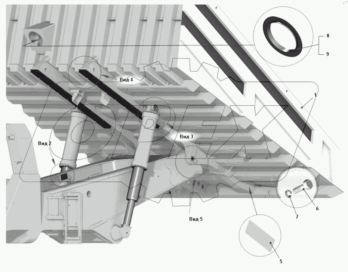  Установка платформы  Общий вид