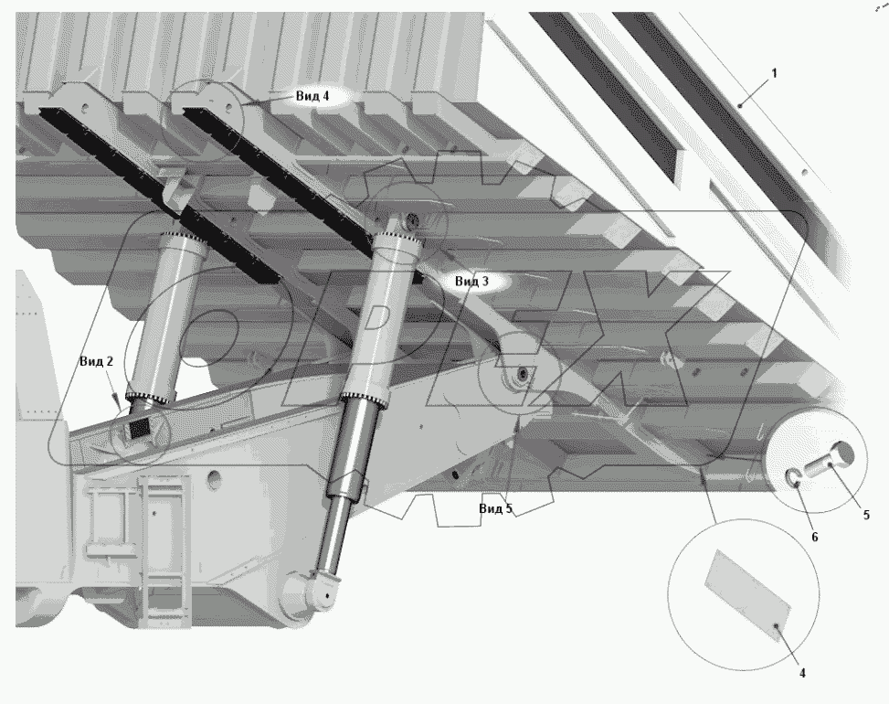  Установка платформы Общий вид