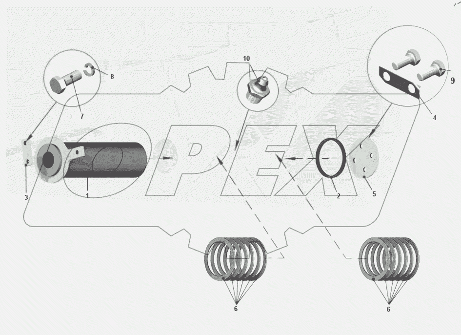  Установка платформы на раму