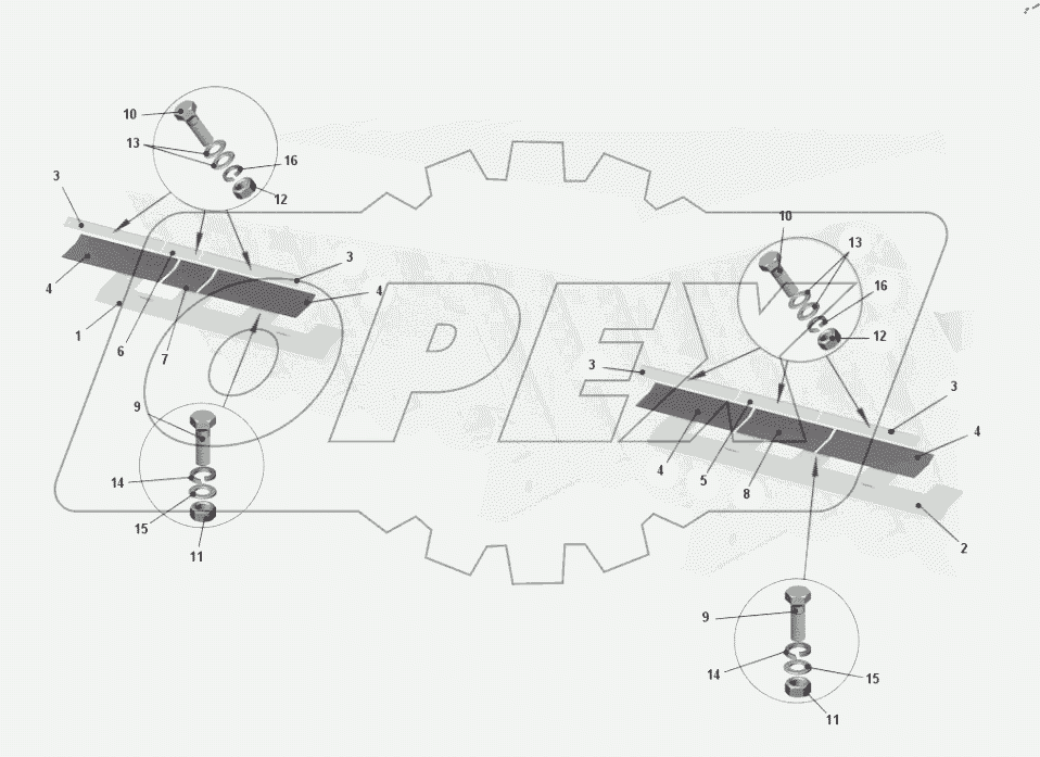  Установка брызговиков Вид 2