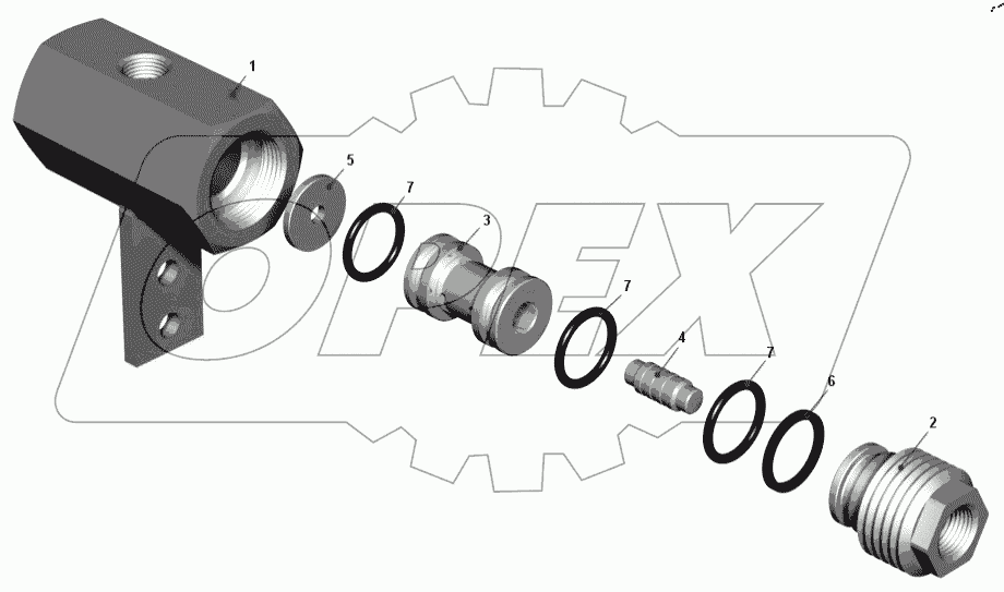  Клапан двухмагистральный 78221-4619074