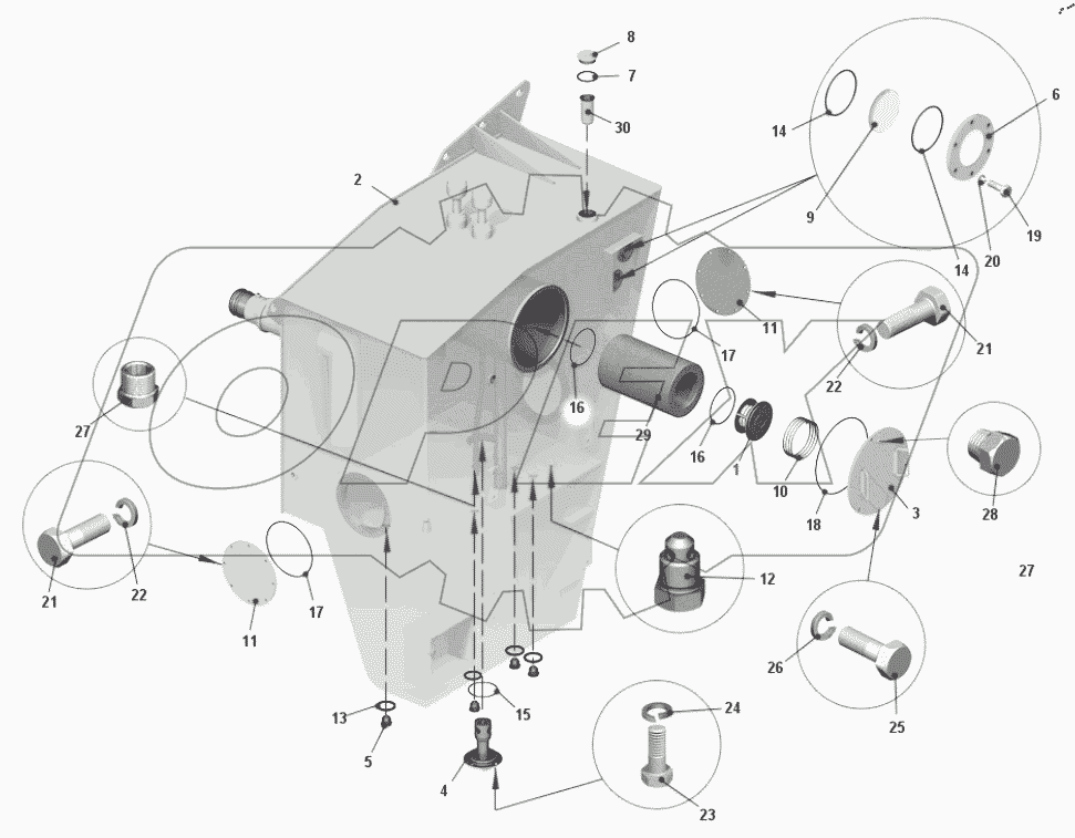  Бак масляный 75602-8608008-20