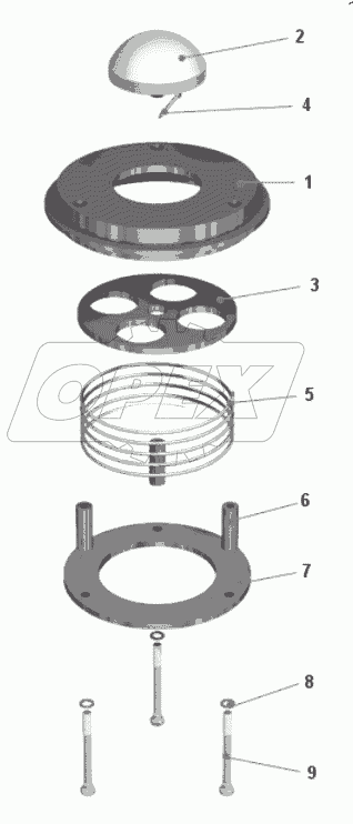  Клапан предохранительный 7823-4615200