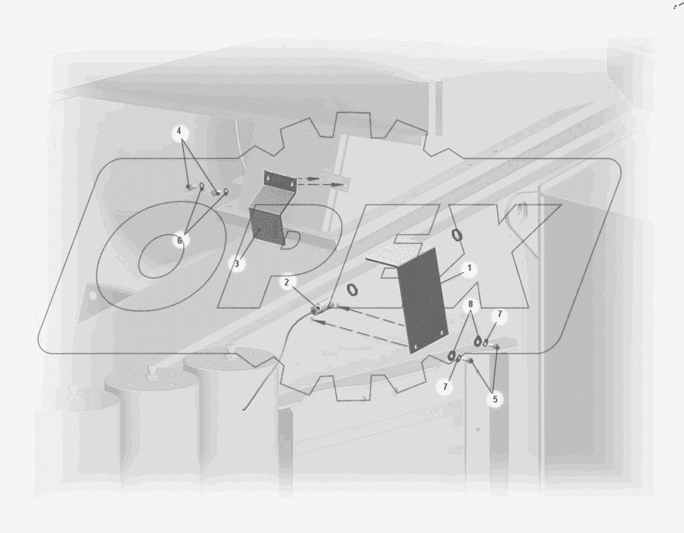  Установка датчика положения платформы 75600-8601002