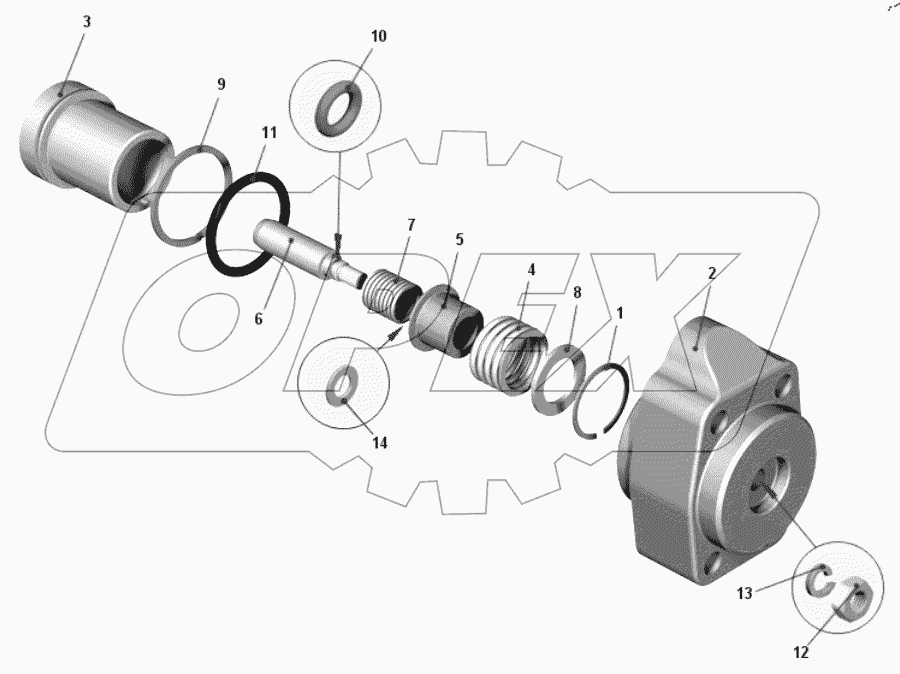  Цилиндр 75132-3577040-10
