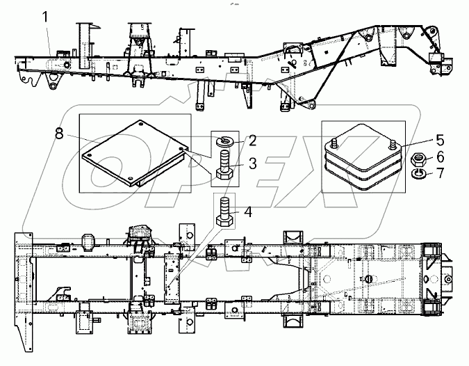  Рама (76470-2800010);Frame