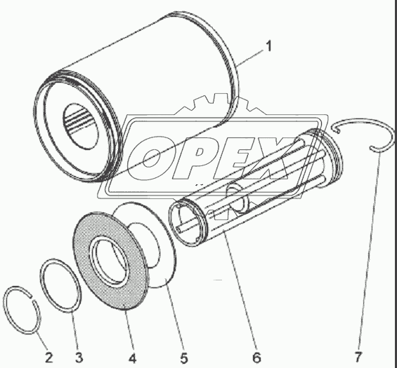 Элемент фильтрующий маслозаборника