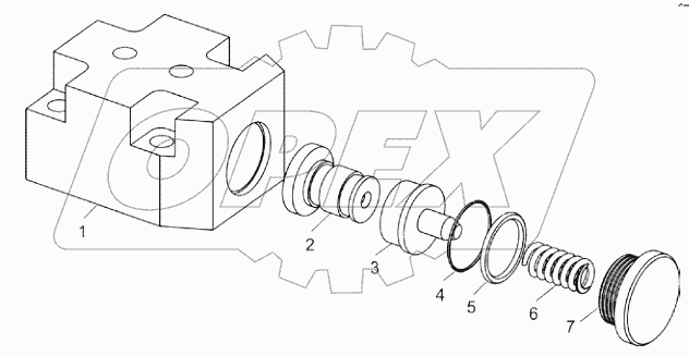  Клапан предохранительный (78211-4617100);Safety valve