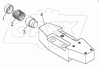  Клапан (78228-4617140);Valve