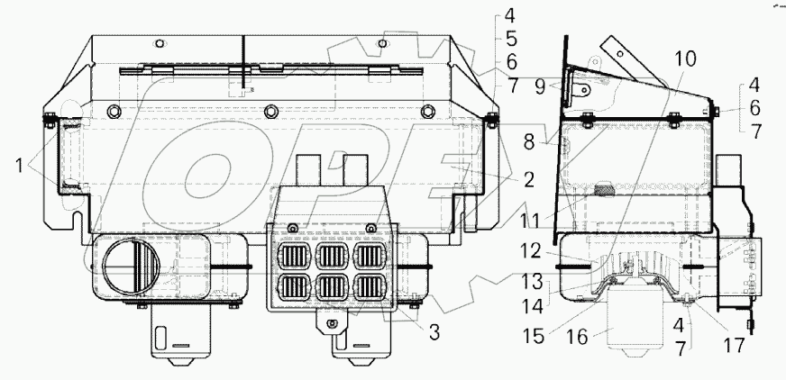  Отопитель (7822-8101010-10);Heater
