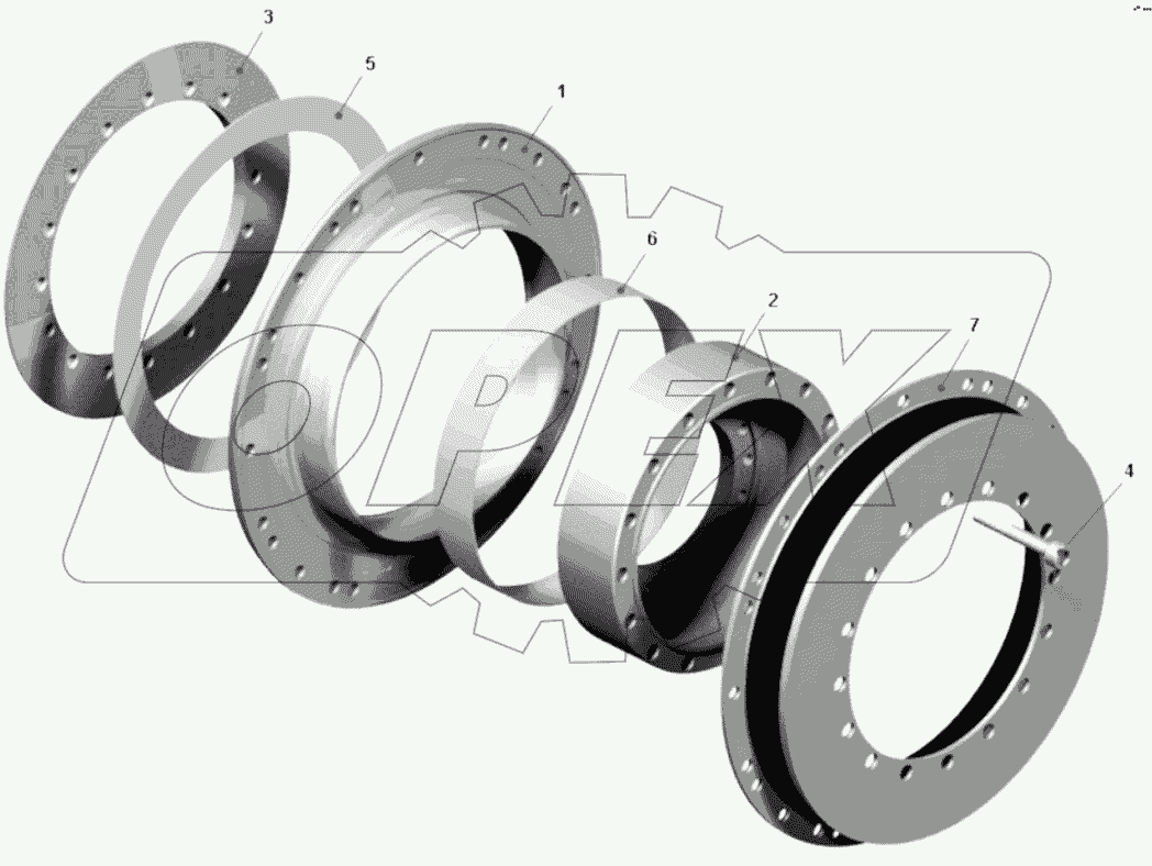  Муфта упругая (7547-2208013-02);Elastic coupling