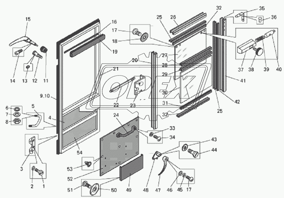 Дверь кабины