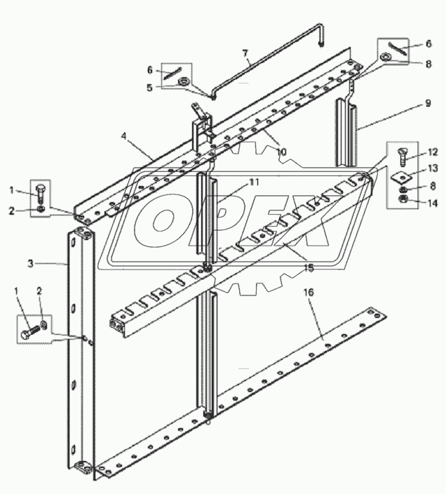 Жалюзи радиатора