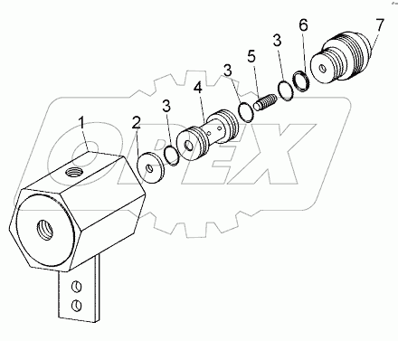  Клапан двухмагистральный (78221-4619074);Two way valve