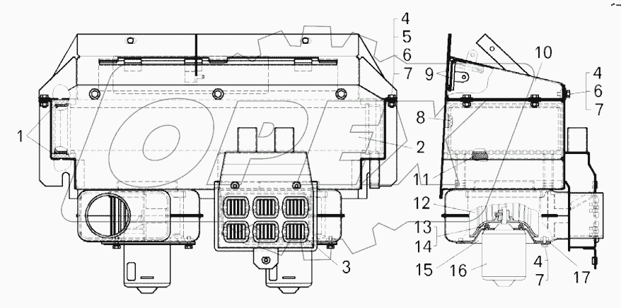  Отопитель (7822-8101010-10);Heater