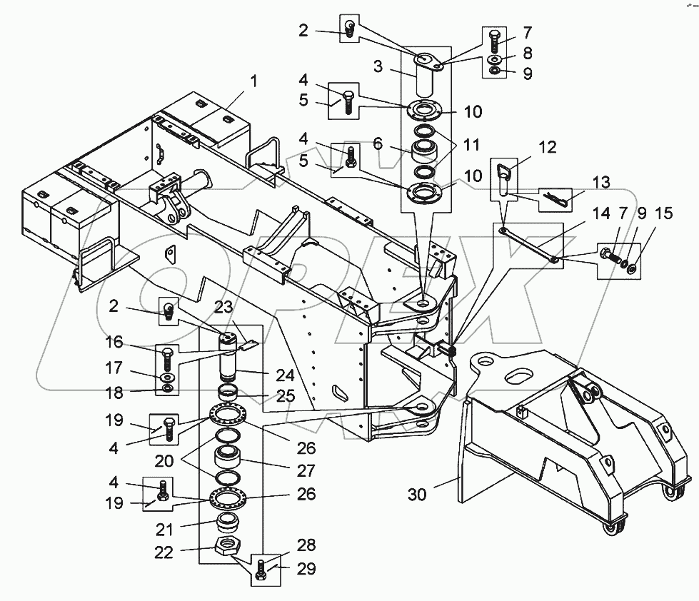  Рама (78231-2800010);Frame