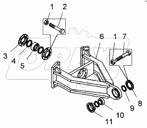  Балансир (7822-2918010);Spring balancer