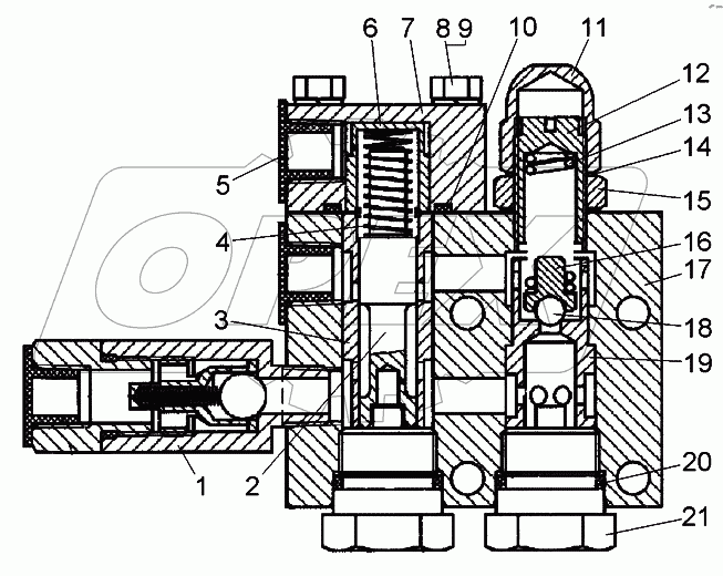  Клапан-регулятор (75303-3420200);Regulator valve