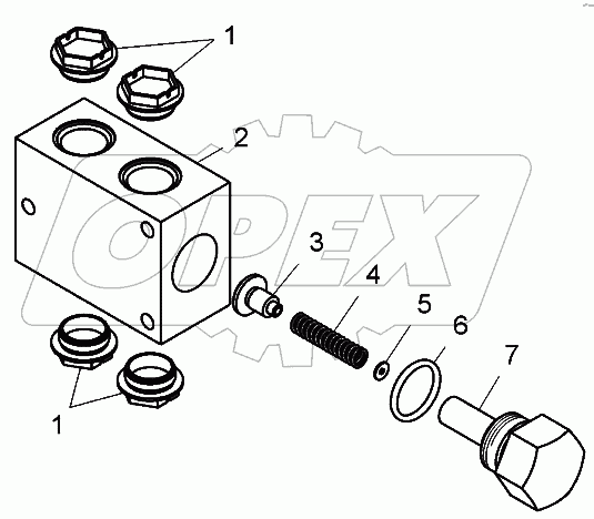  Клапан (78231-4617240);Valve