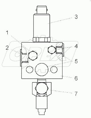 Клапан редукционный (75137-3512012);Pressure reducing valve
