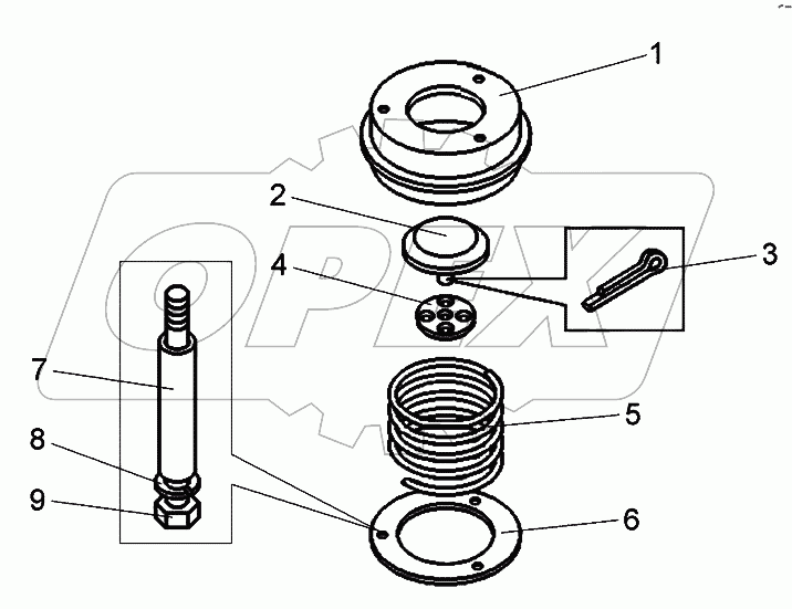  Клапан предохранительный (7823-4615200);Safety valve