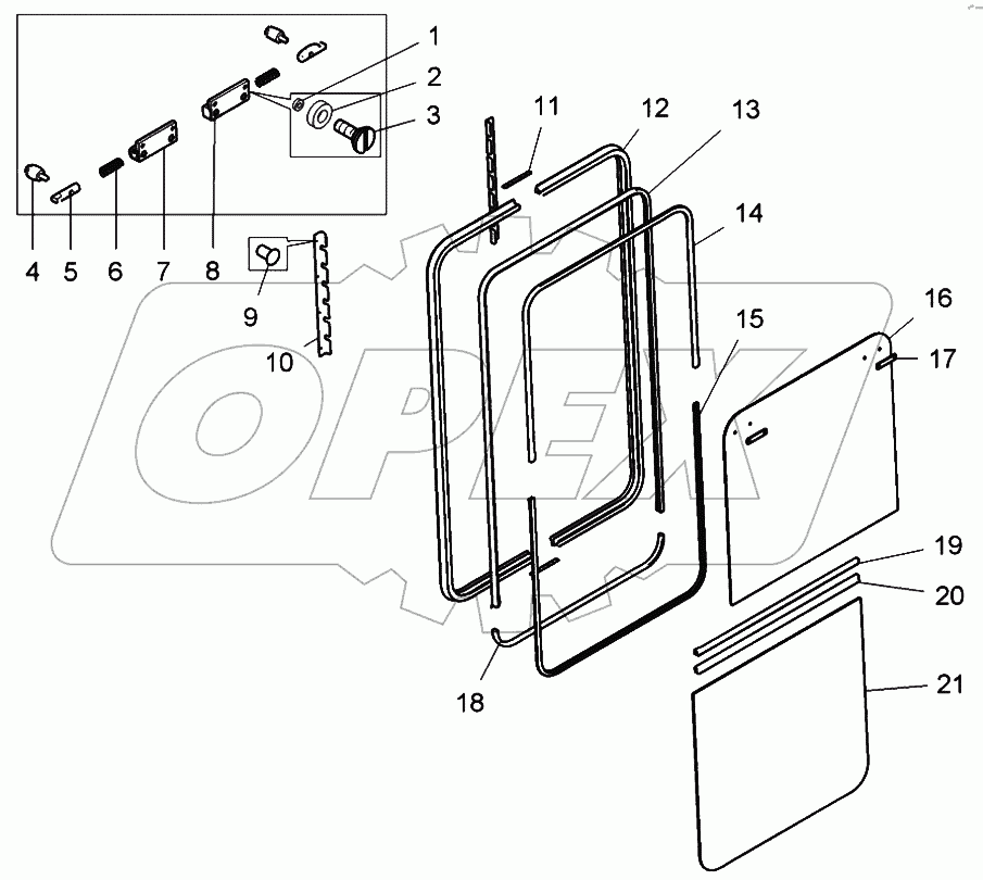  Окно (78221-6103004);Window