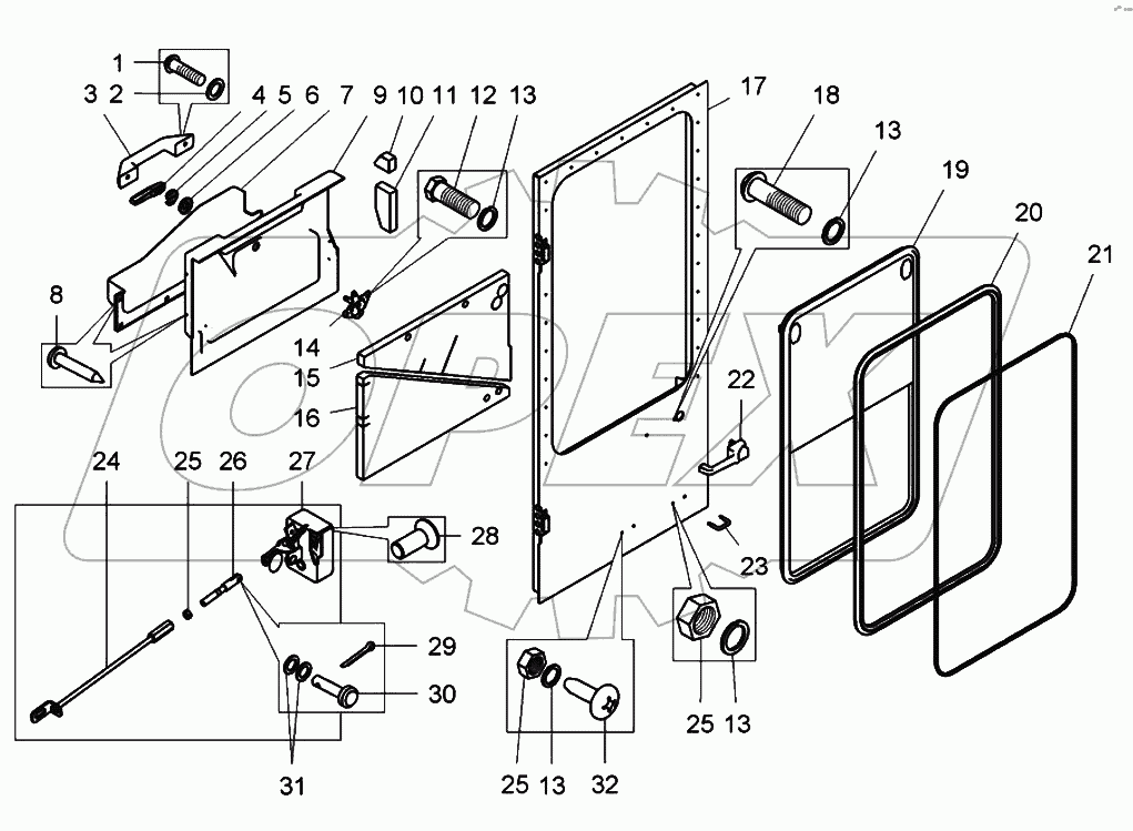  Дверь (78221-6100011);Door