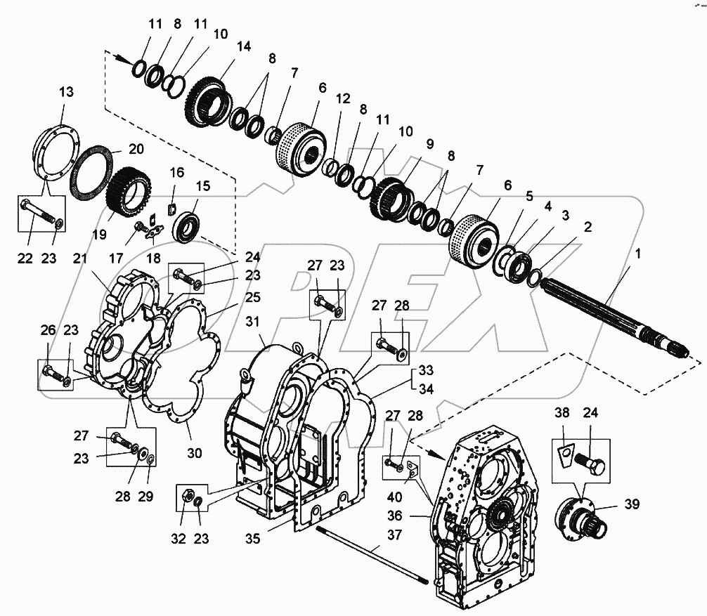  Коробка передач (7822-1701002-20);Gearbox