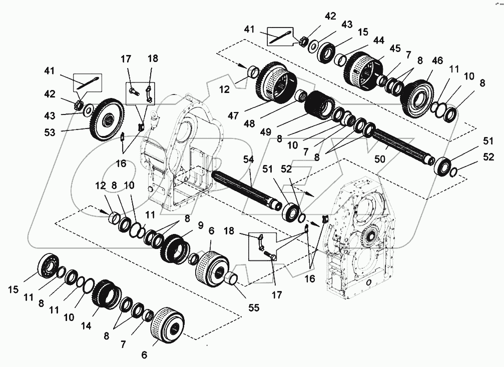  Коробка передач (7822-1701002-20);Gearbox