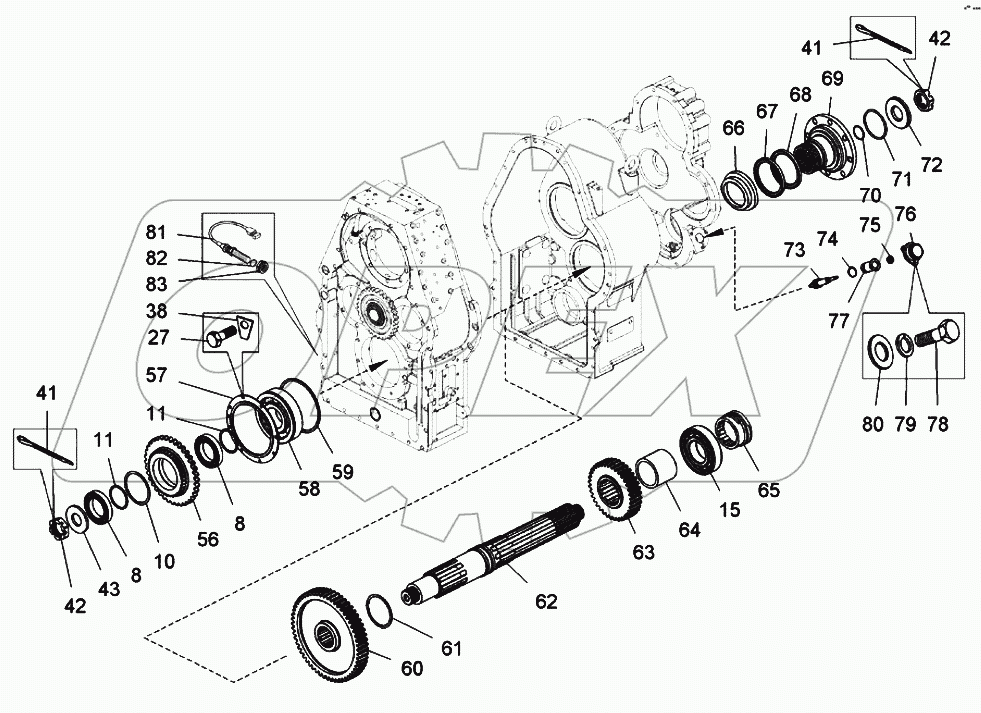  Коробка передач (7822-1701002-20);Gearbox