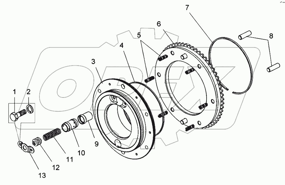 Поршень (7548-1711420);Piston