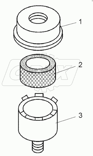  Сапун (540A-3519190-01);Breather