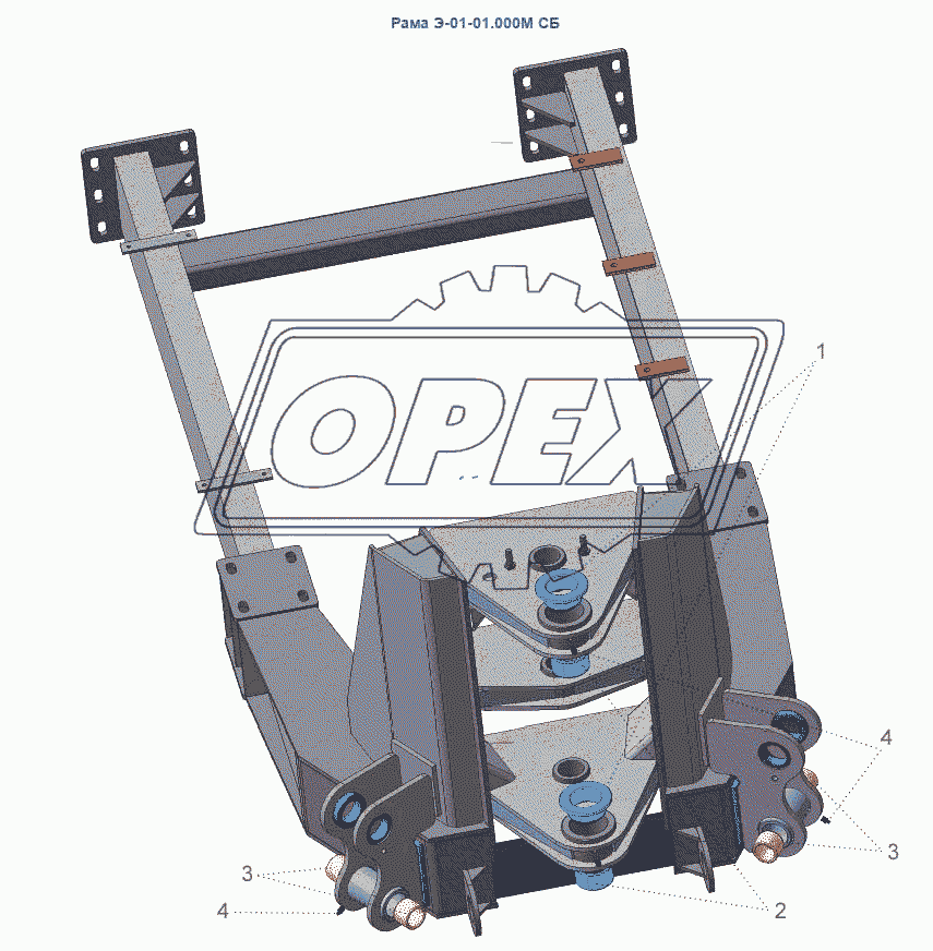 Рама Э-01-01.000М СБ