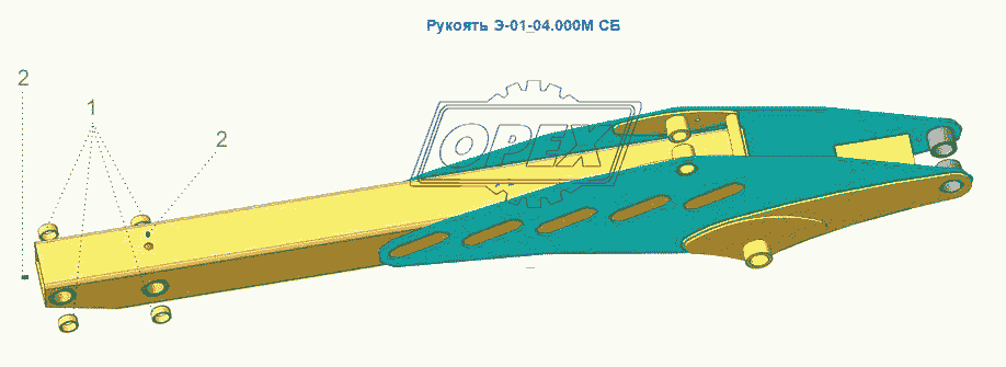 Рукоять Э-01-04.000М СБ