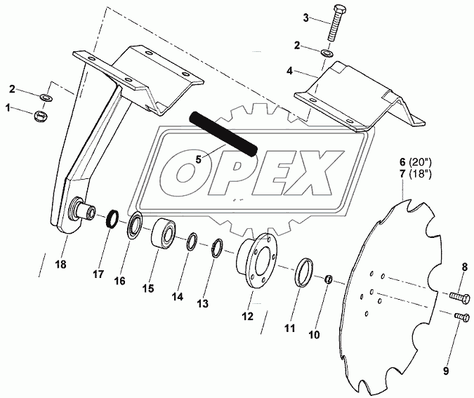 ОТИБ.304165.015 Держатель дисковый