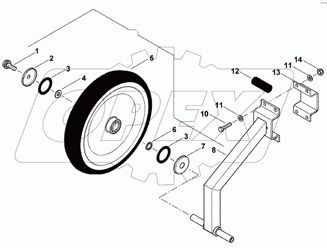 ОТИБ.303491.010 Пара прикатывающих катков
