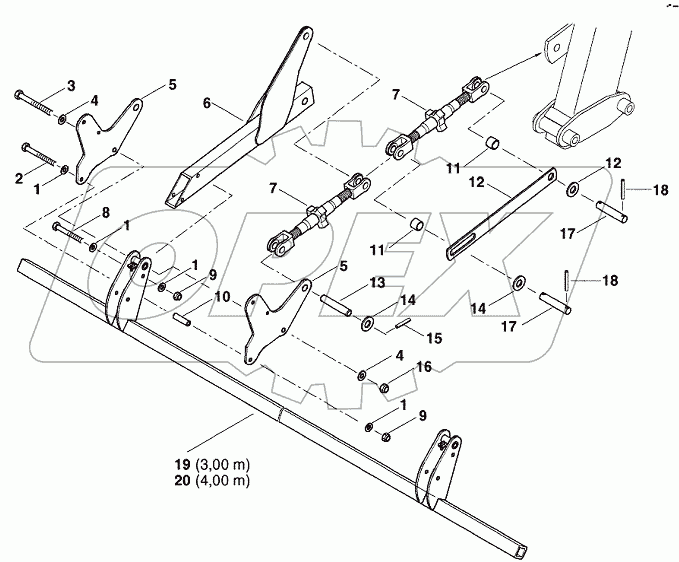 ОТИБ.301524.081 Навеска загортачного устройства
