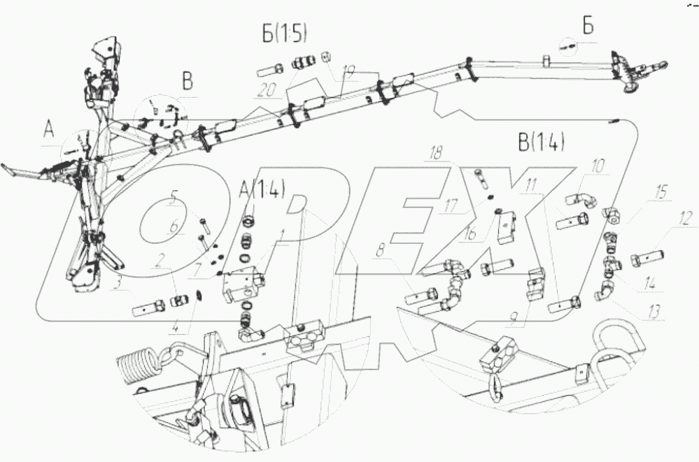  Система гидравлическая