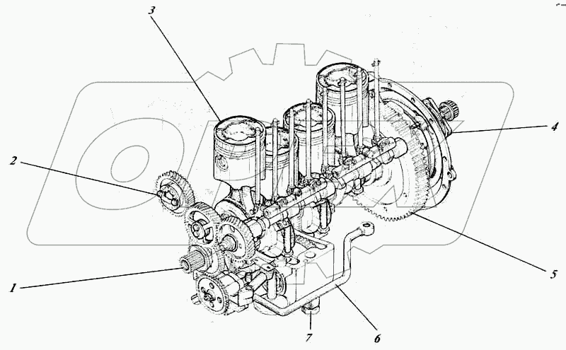 Дизель 442-25-00c1