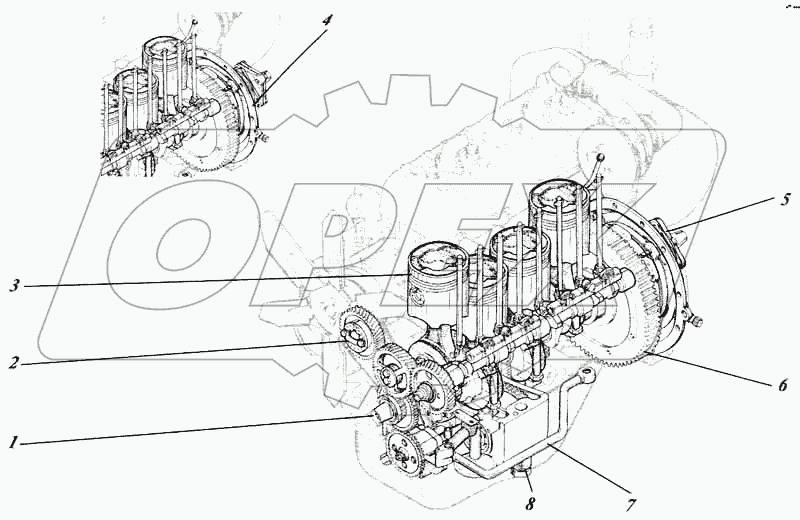 Дизель 442-00c1-50