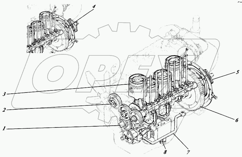 Дизель 442-00c1-50