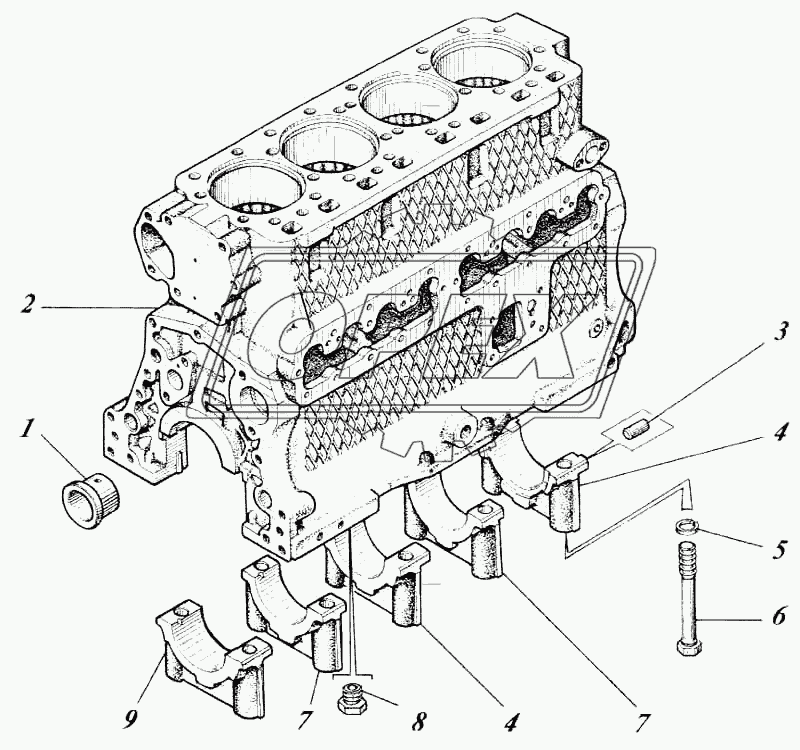 Блок-картер 440-01с2-01