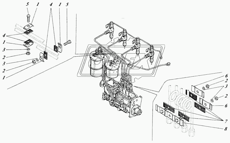 Система топливная 440-15с1 1