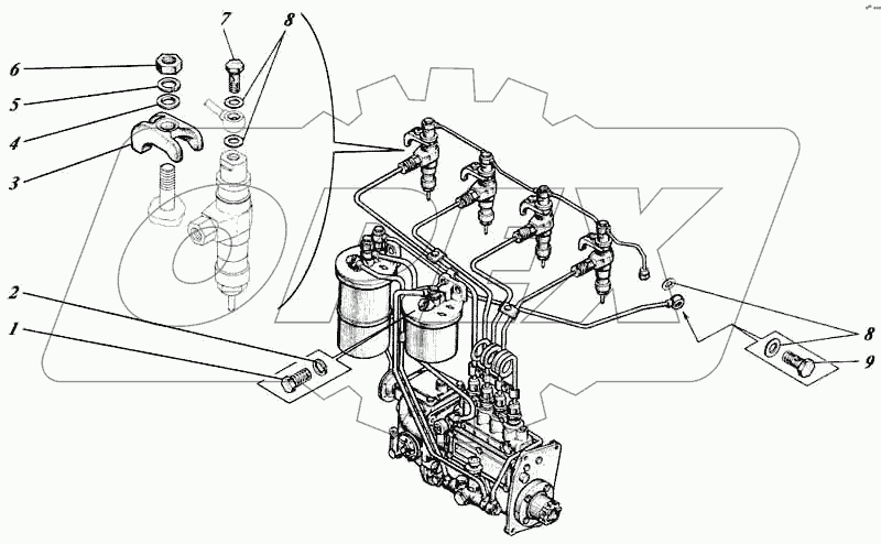 Система топливная 440-15с1