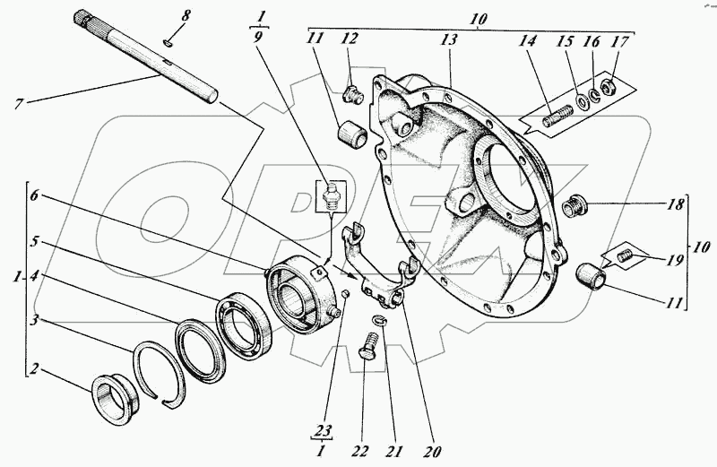 Муфта сцепления 41-21c1-01-31