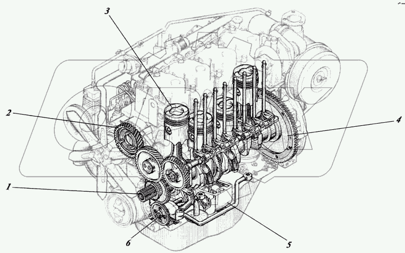 Дизель 442-24И-00с1