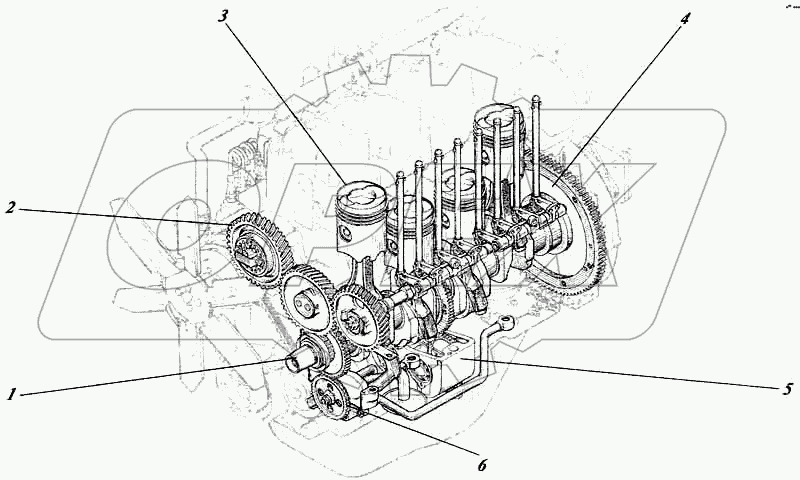 Дизель 442-50И-00с1